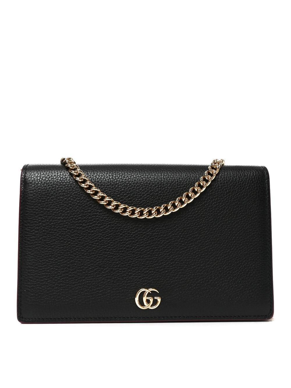 Gucci Calfskin Mini Gg Marmont Chain #368254G89B